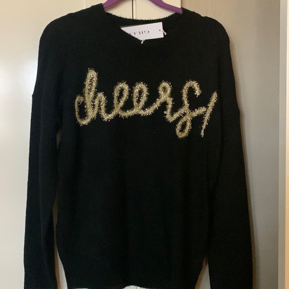Nwt Cheers Sweater size small